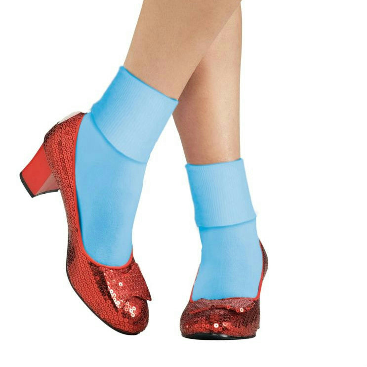 Dorothy Adult Ruby Slippers Costume Shoes by HalloweenStore.com