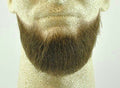 Medium Brown Human Hair Goatee Chin Beard Costume Beard 2023 by HalloweenStore.com