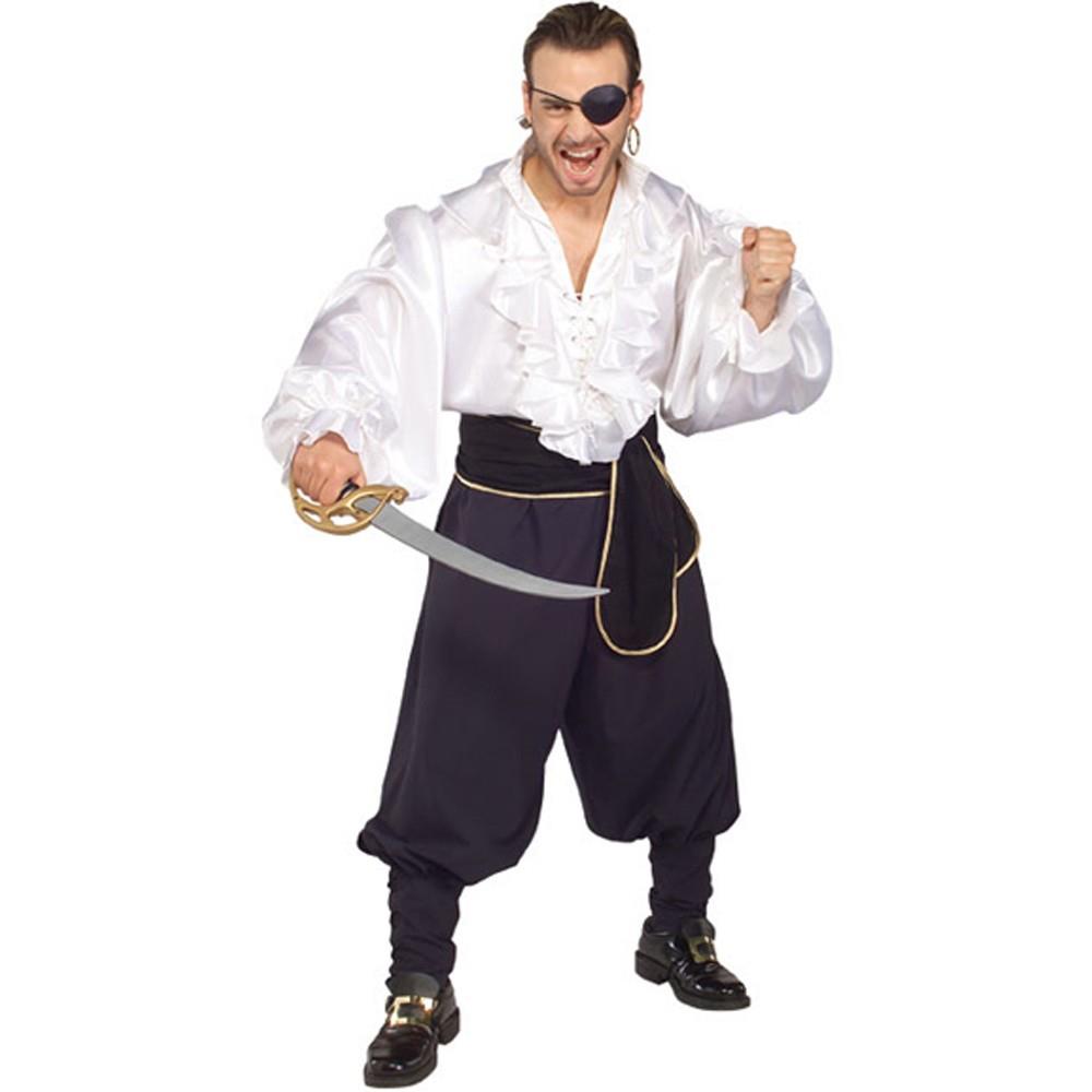 Swashbuckler Adult Pirate Deck Hand Costume by HalloweenStore.com