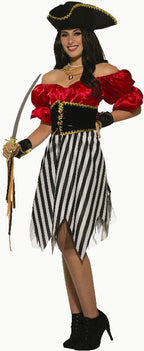 Pirate Matey Lady Adult Womens Classy Halloween Costume by HalloweenStore.com