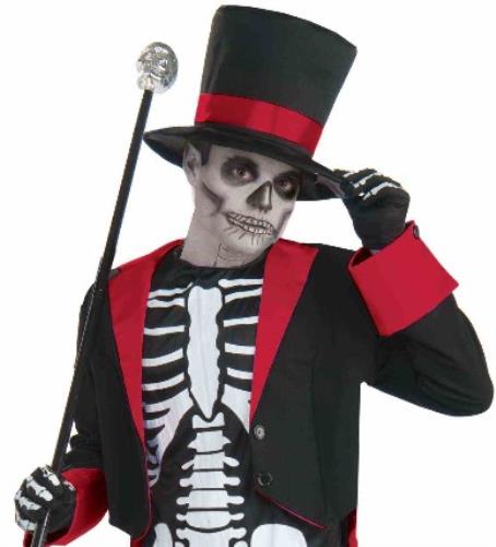 Mister Bone Jangles Skeleton Dapper Child Costume Size Medium by HalloweenStore.com