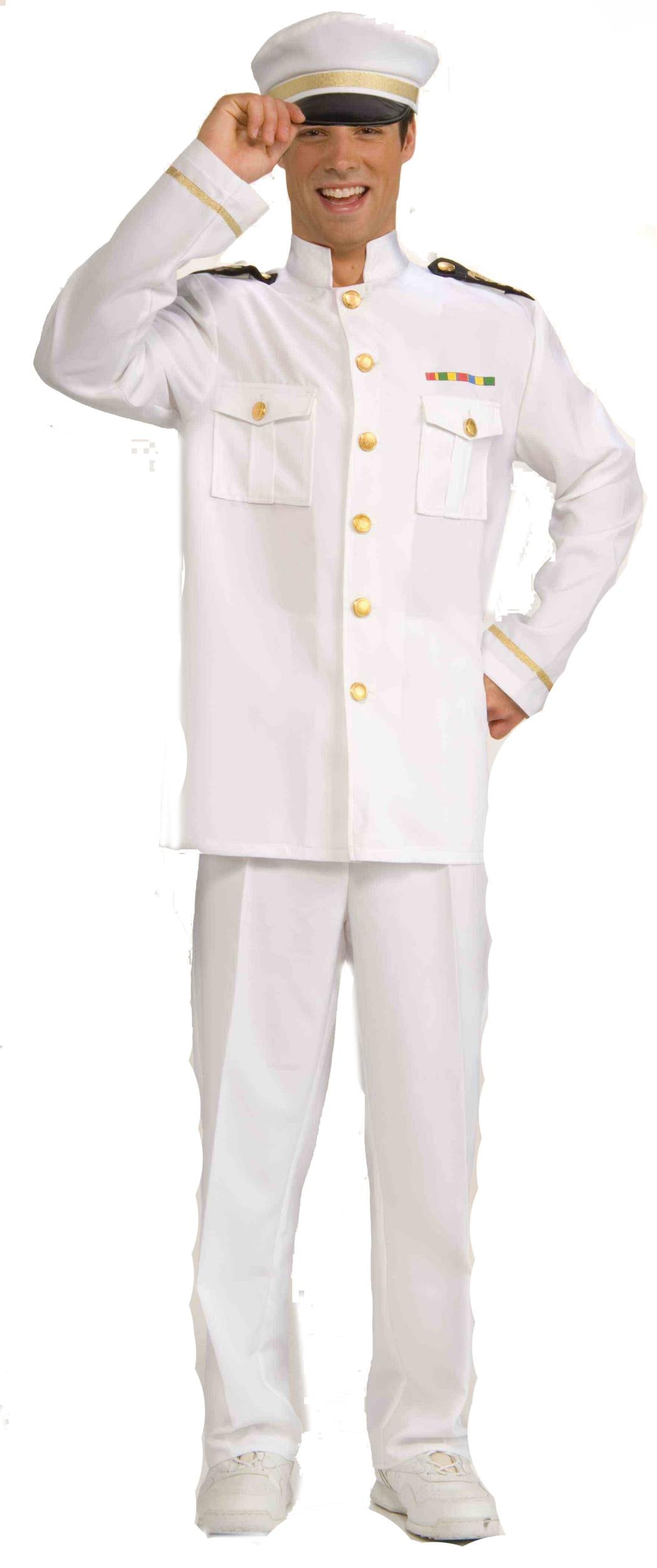 Cruise Ship Captain Adult Costume by HalloweenStore.com