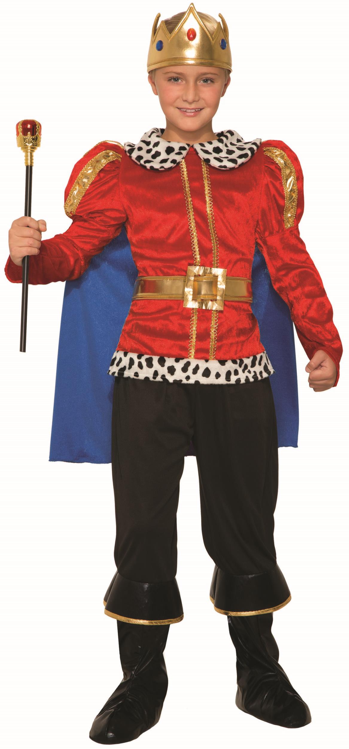 Royal King Regal Kids Halloween Costume Small 4-6 by HalloweenStore.com