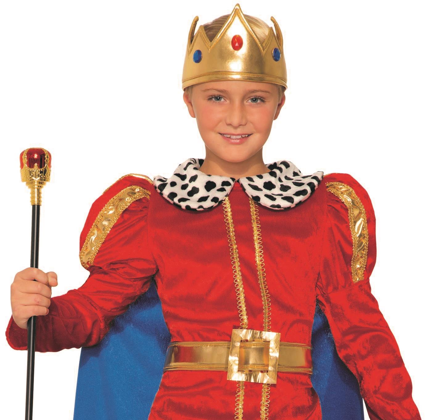 Royal King Regal Kids Halloween Costume Small 4-6 by HalloweenStore.com