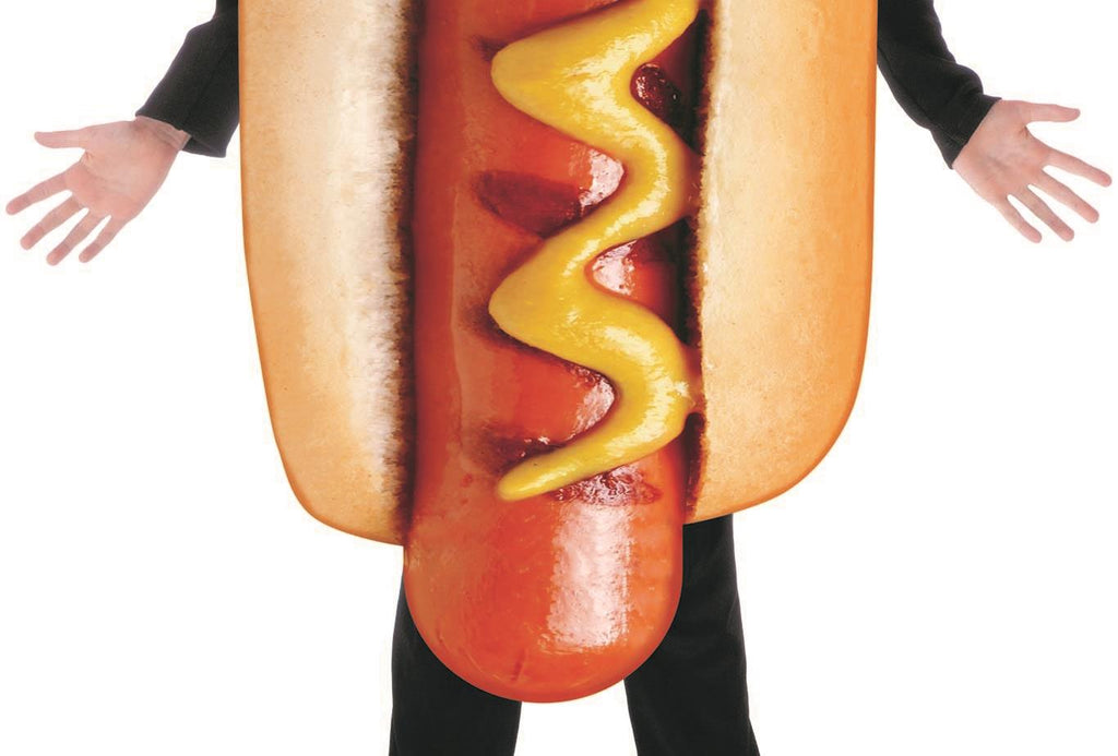 Hot Dog Child Sublimation Costume One Size by HalloweenStore.com