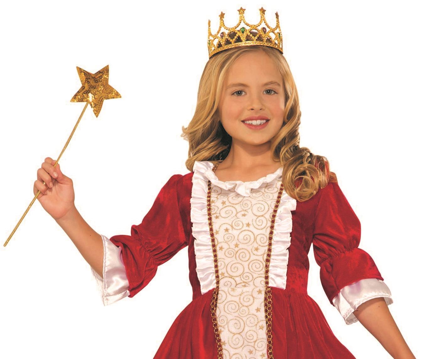 Princess Rachel Red Child Queen Kids Halloween Costume Medium 8-10 by HalloweenStore.com