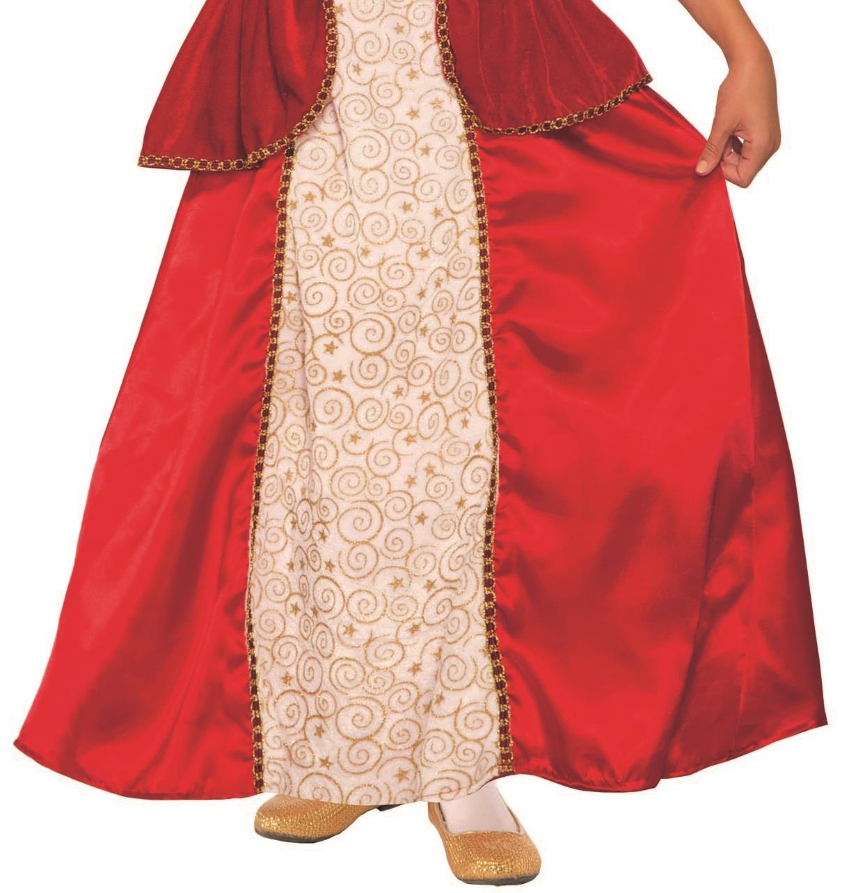 Princess Rachel Red Child Queen Kids Halloween Costume Medium 8-10 by HalloweenStore.com