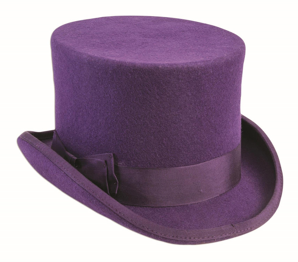 Super Deluxe Purple Top Hat by HalloweenStore.com