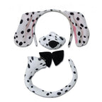 Dalmatian Dog Headband and Nose Ears Bow Tie Set with Sound by HalloweenStore.com