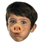 ONE Hog Pig Swine Boar Costume Nose Noses Little Piggies by HalloweenStore.com