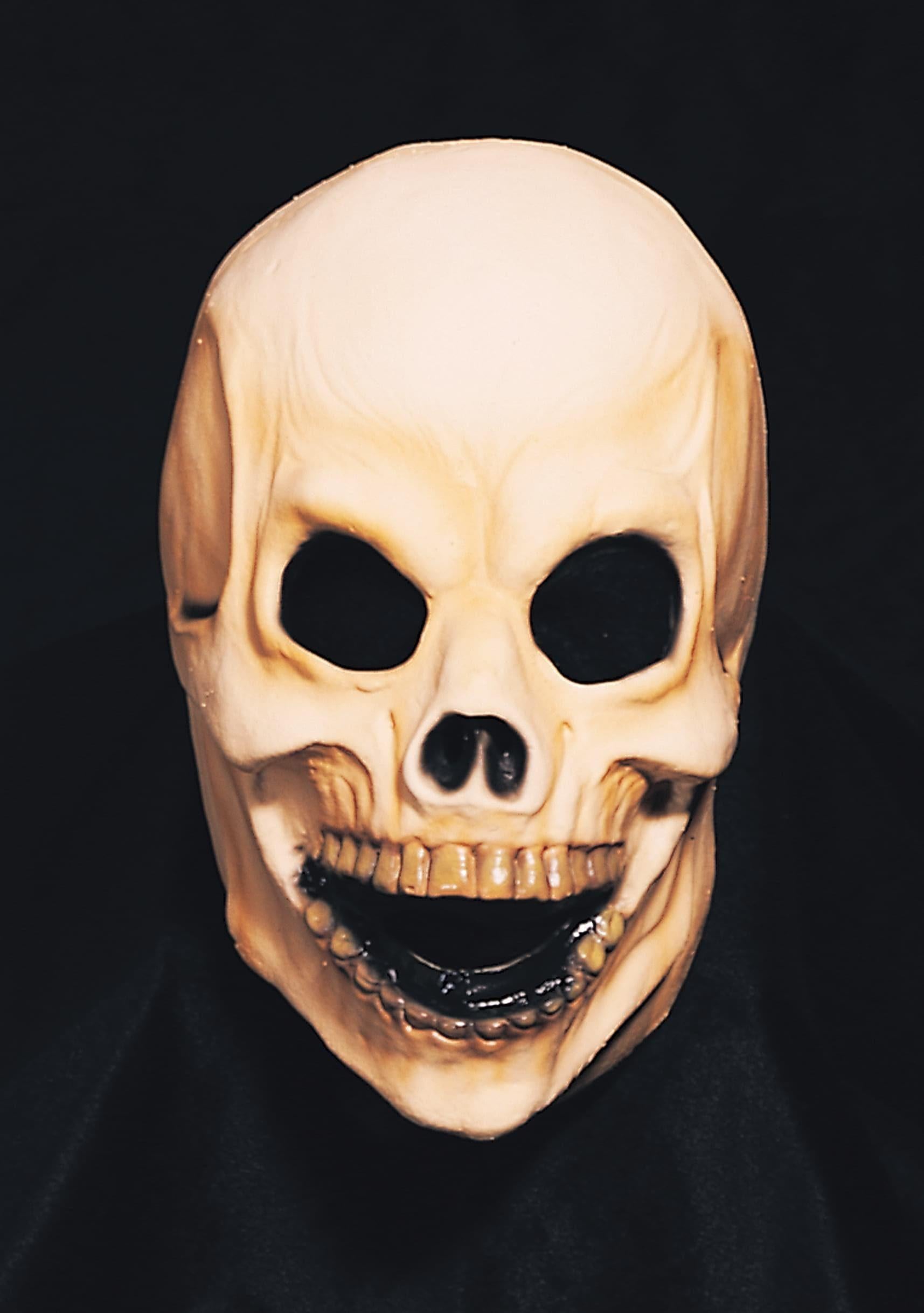 Childs Skeleton Deluxe Quality Latex Skull Mask by HalloweenStore.com