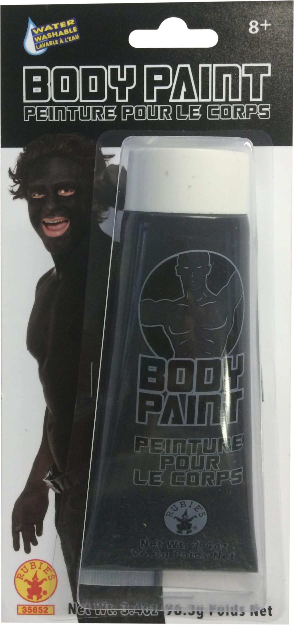 Black Rubie's 3.4oz Tube Makeup Body Paint by HalloweenStore.com