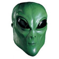 Green Alien Overhead Adult Mask by HalloweenStore.com