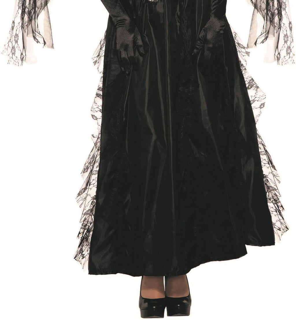 Fallen Black Angel Adult Gothic Costume Dress by HalloweenStore.com