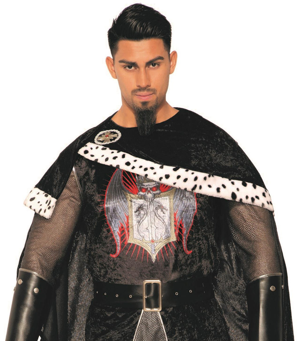 Dark Royalty Black Evil King Adult Mens Costume by HalloweenStore.com