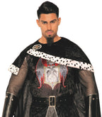 Dark Royalty Black Evil King Adult Mens Costume by HalloweenStore.com