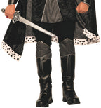 Dark Royalty Black Evil King Adult Mens Costume by HalloweenStore.com