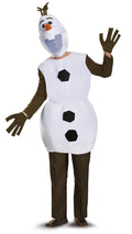 Olaf Disney Frozen Snowman Deluxe Adult Costume XXL 50-52 by HalloweenStore.com