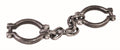 Plastic Prison Shackles Prisoner Accessory by HalloweenStore.com