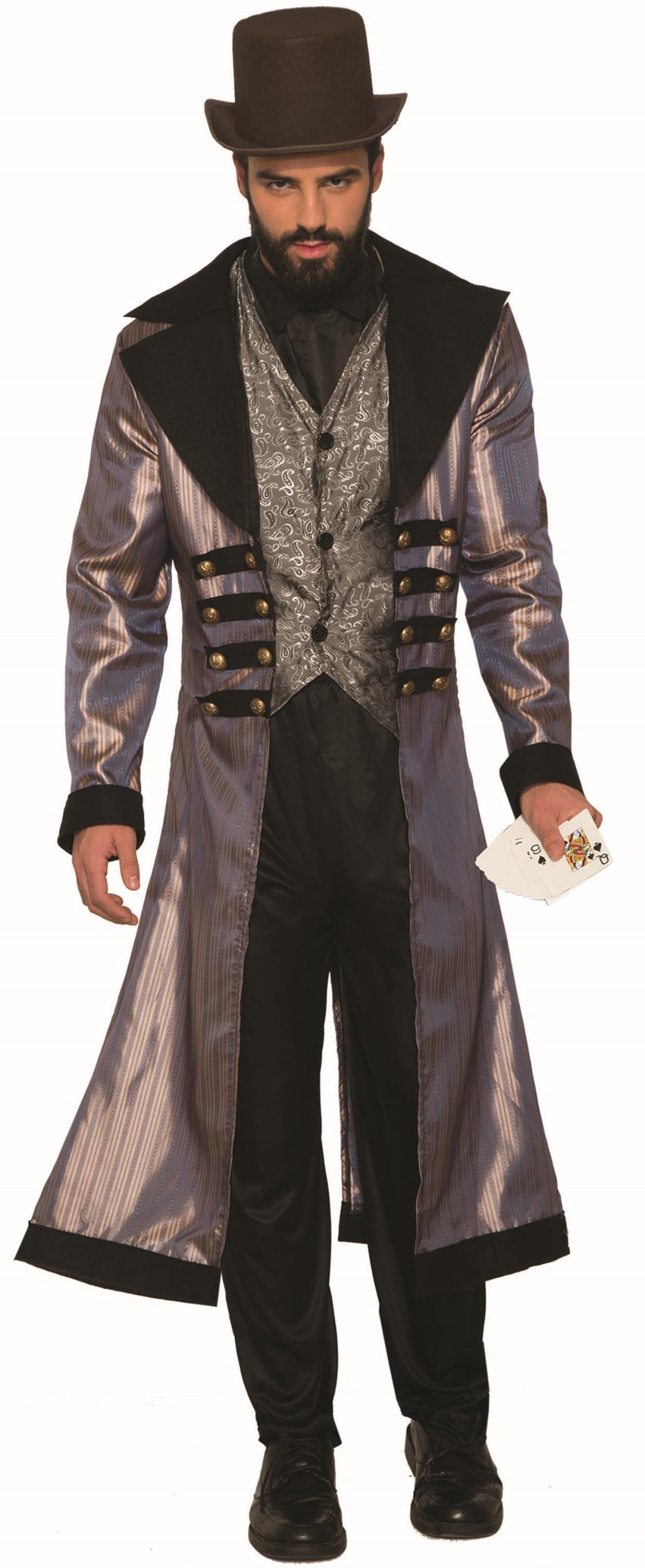 Badlands Wild Western Gambler Suit Adult Mens Costume by HalloweenStore.com
