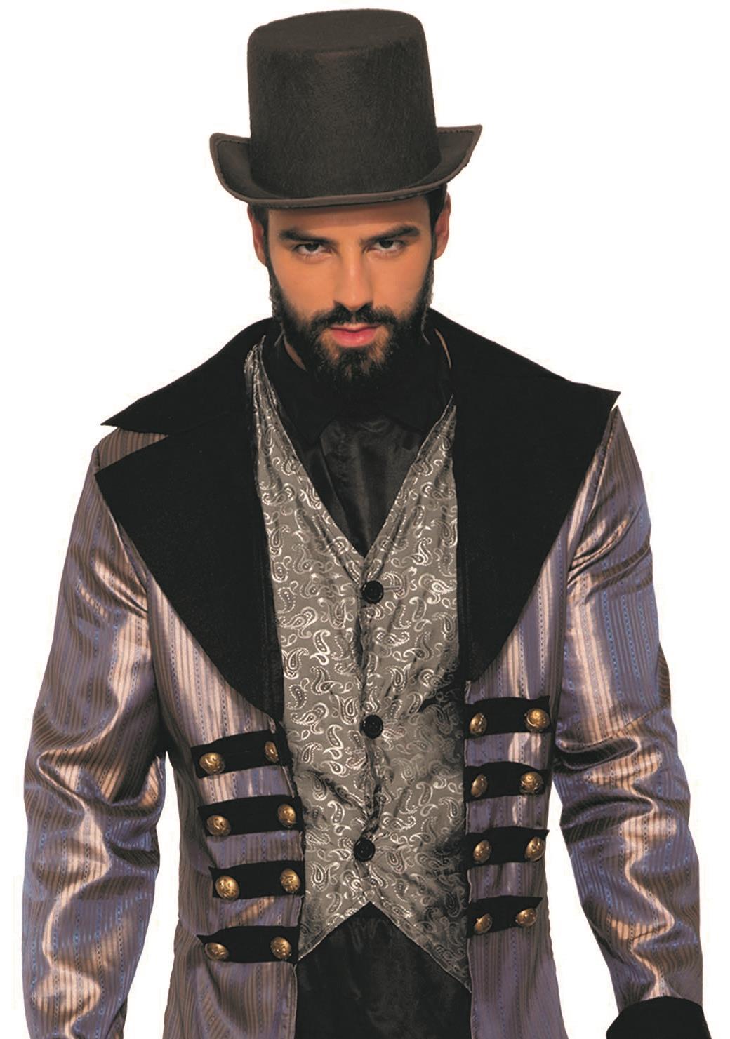 Badlands Wild Western Gambler Suit Adult Mens Costume by HalloweenStore.com