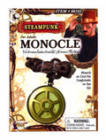Steampunk Monocle Eyeglass Western Accessory Yellow Tint by HalloweenStore.com