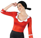 Fun World Women's Sexy Olive Oyl Adult Costume Popeye Sailor Wife M/L 10-14 by HalloweenStore.com
