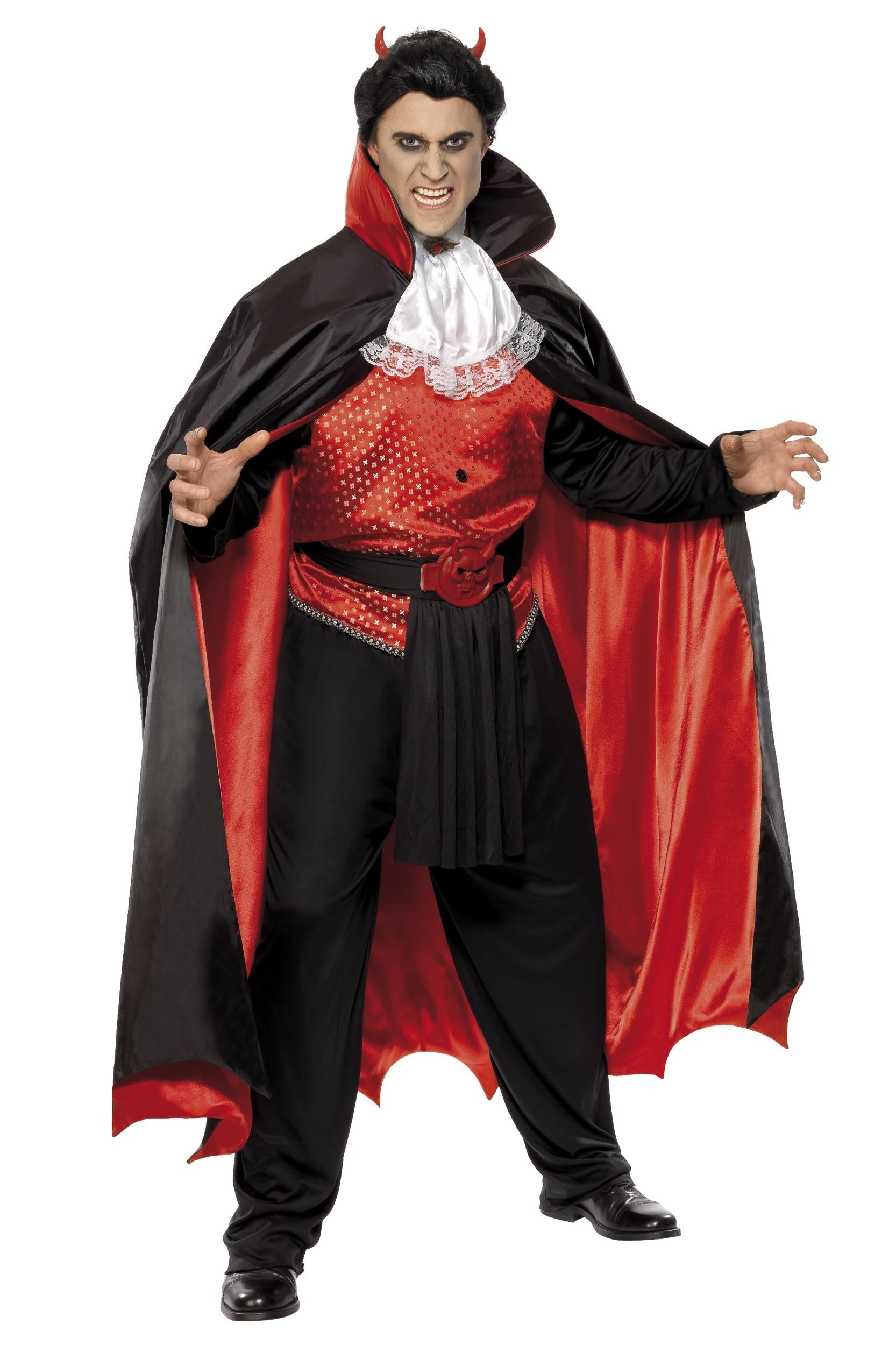 Reversible Vampire/Skeleton Adult Costume Large 42-44 by HalloweenStore.com