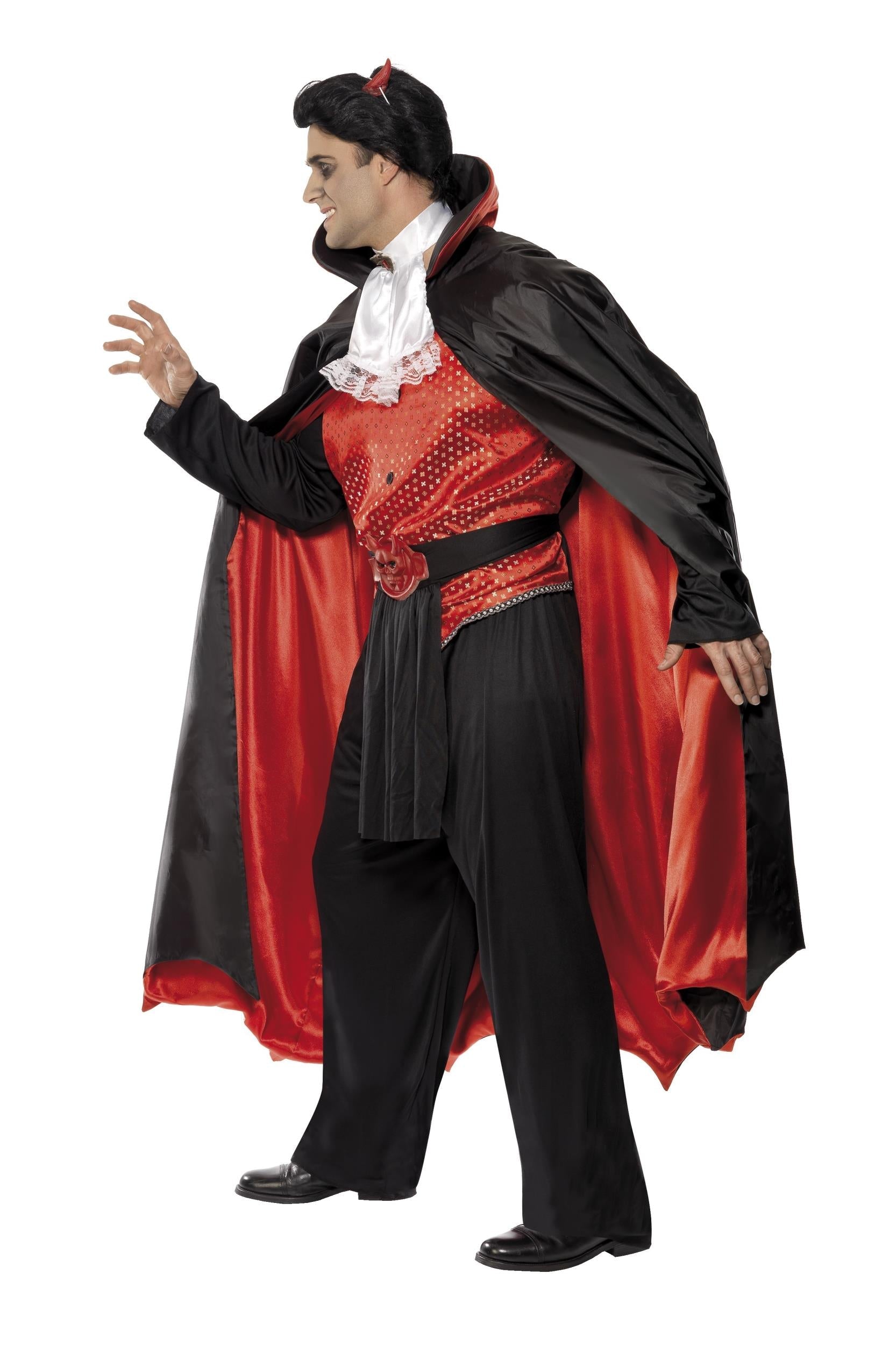 Reversible Vampire/Skeleton Adult Costume Medium 38-40 by HalloweenStore.com