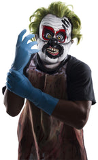 Rubies Inbred Latex Killer Clown Mask With Green Hair by HalloweenStore.com