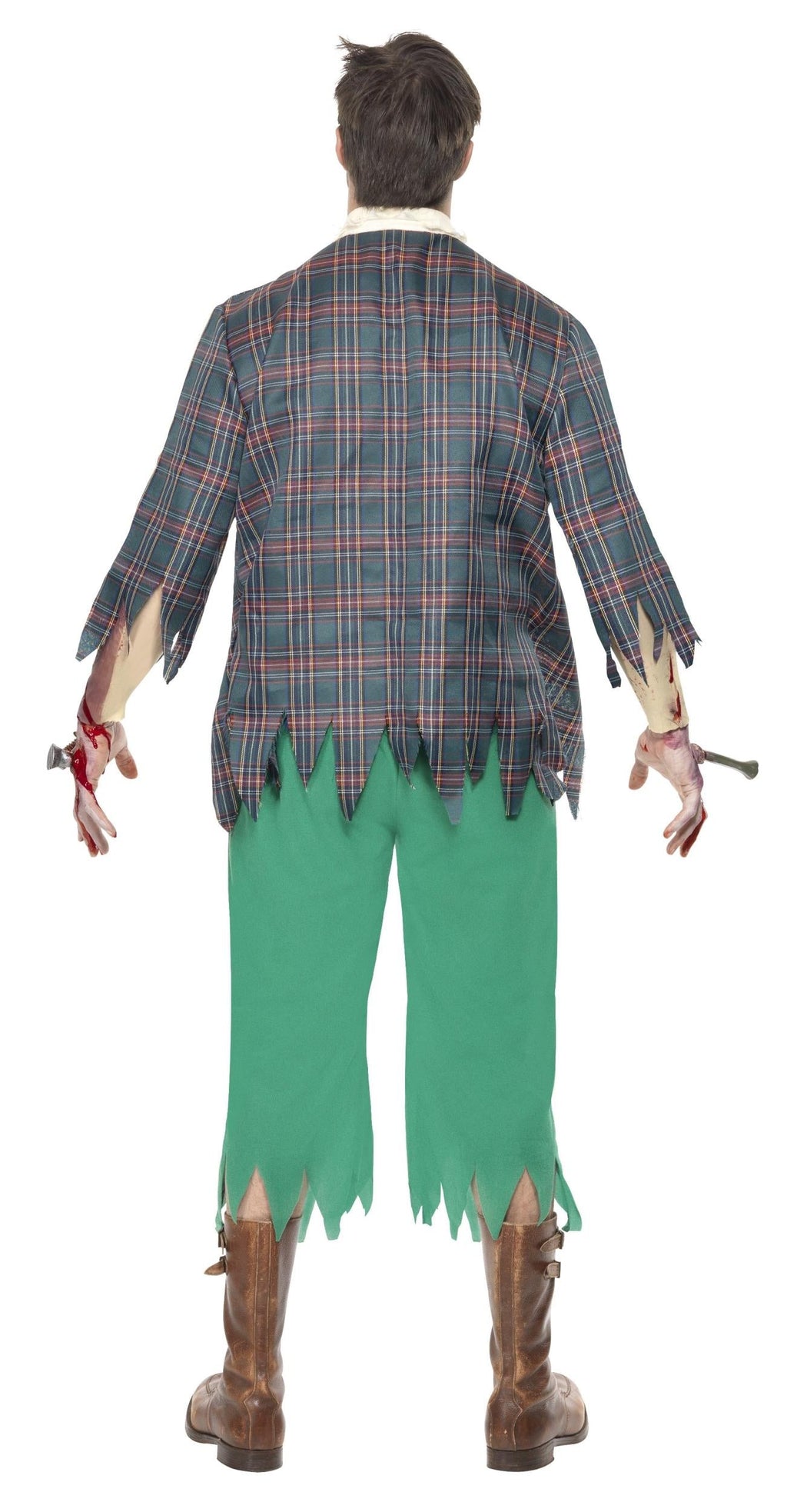 High School Horror: Zombie Geek Adult Costume Medium 38-40 Chest by HalloweenStore.com
