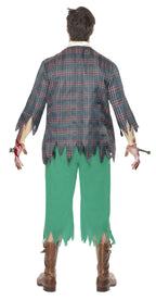 High School Horror: Zombie Geek Adult Costume Medium 38-40 Chest by HalloweenStore.com