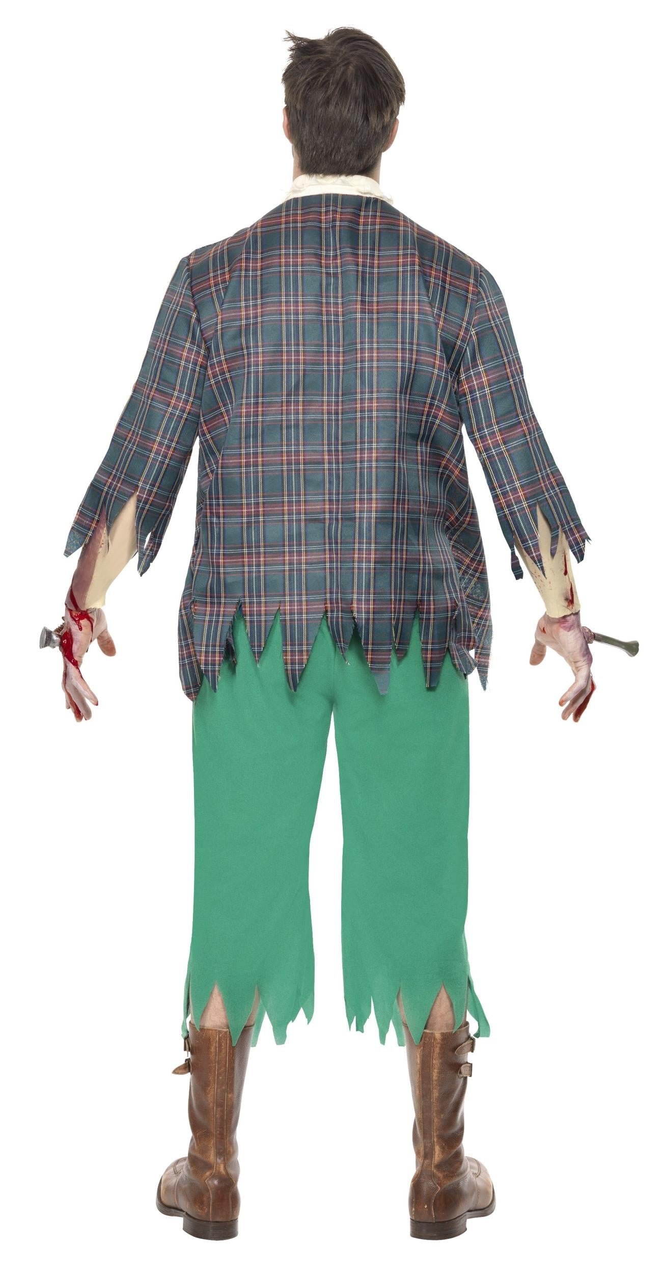 High School Horror: Zombie Geek Adult Costume Medium 38-40 Chest by HalloweenStore.com