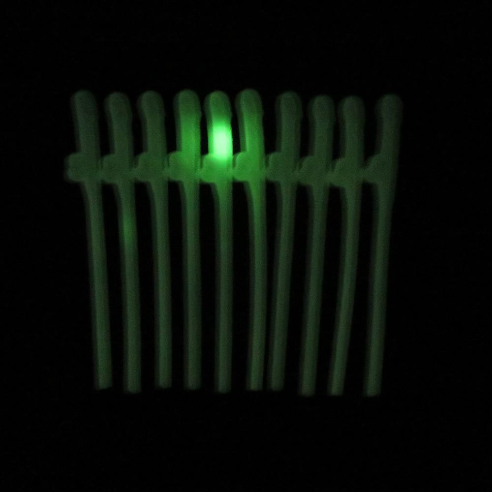 10 Bachelorette Party Glow Penis Sexy Sipping Straws by HalloweenStore.com