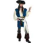 Jack Sparrow Pirates Of The Caribbean Deluxe Costume: Men's Size 42-46 by HalloweenStore.com