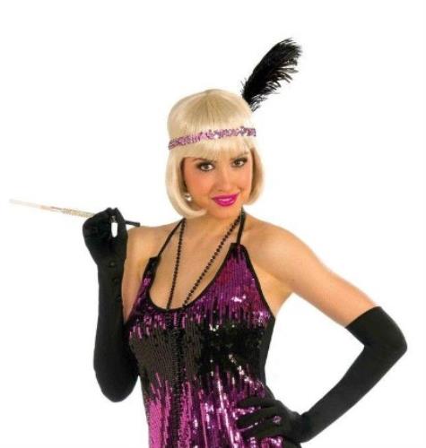 Sassy in Sequins Adult Flapper Costume X-Small/Small by HalloweenStore.com