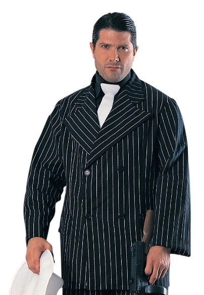 Deluxe Gangster Man Plus Size Costume Size Medium by HalloweenStore.com