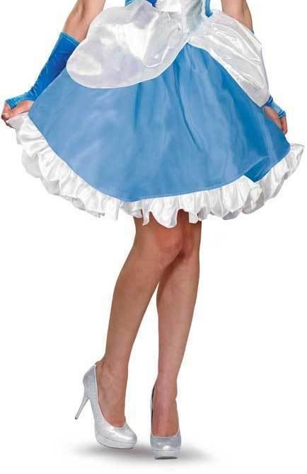 Disney Disguise Deluxe Sassy Cinderella Costume Size Medium 8-10 by HalloweenStore.com