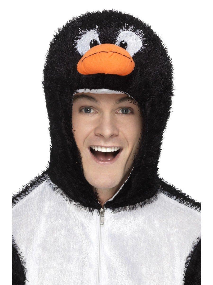 Smiffy's Men's Penguin Costume Includes Jumpsuit with Hood by HalloweenStore.com