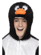 Smiffy's Men's Penguin Costume Includes Jumpsuit with Hood by HalloweenStore.com