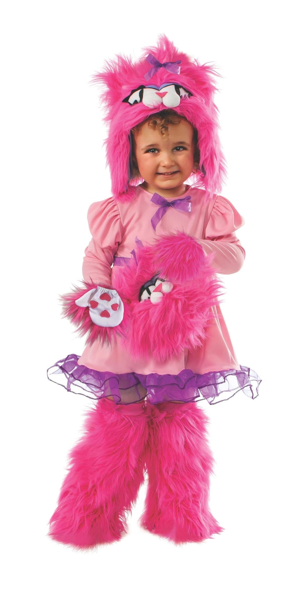 Mitten Kitten and Me Toddler Girls Fluffy Pink Costume Size 2-4 by HalloweenStore.com