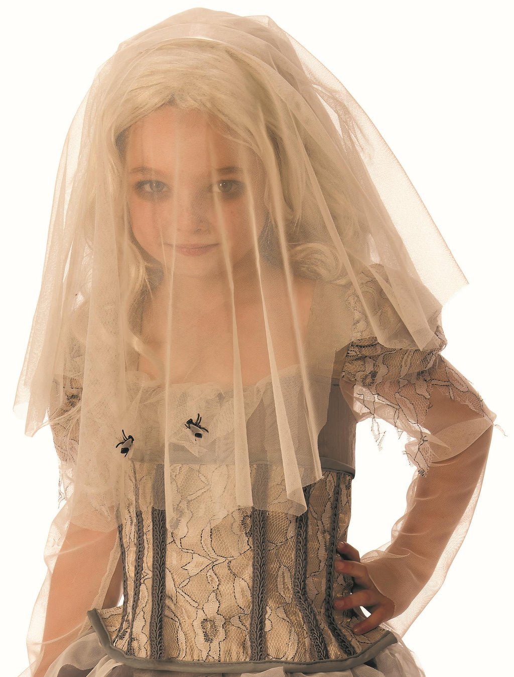Rubies Ghost Zombie Bride Girls Costume Large 10-12 by HalloweenStore.com
