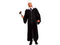 The Judge or Graduation Gown Adult Costume Black Robe by HalloweenStore.com