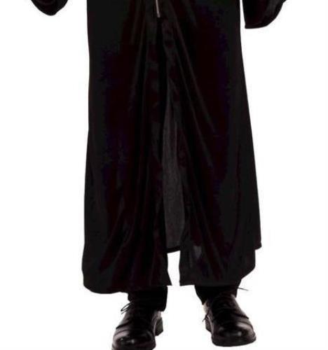 The Judge or Graduation Gown Adult Costume Black Robe by HalloweenStore.com