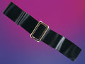 Gold & Black Rubie's Costume Co 2" Vinyl Belt by HalloweenStore.com