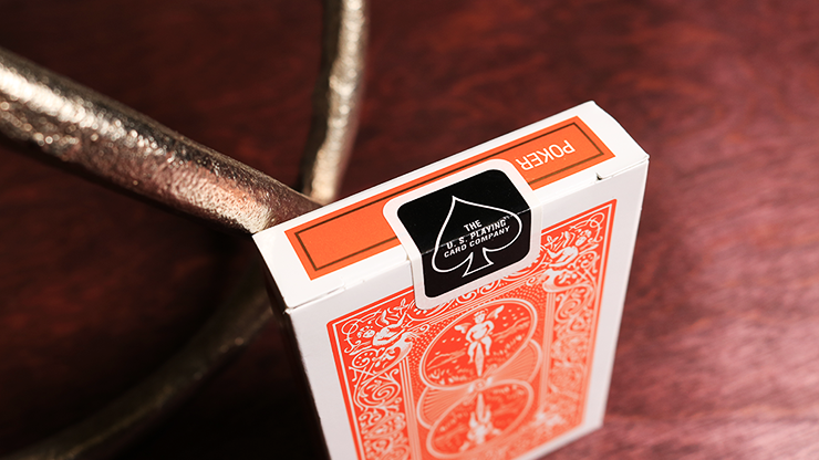 Bicycle Orange Playing Cards by US Playing Card Co by Murphy's Magic Supplies, Inc.