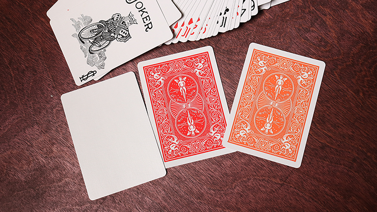 Bicycle Orange Playing Cards by US Playing Card Co by Murphy's Magic Supplies, Inc.