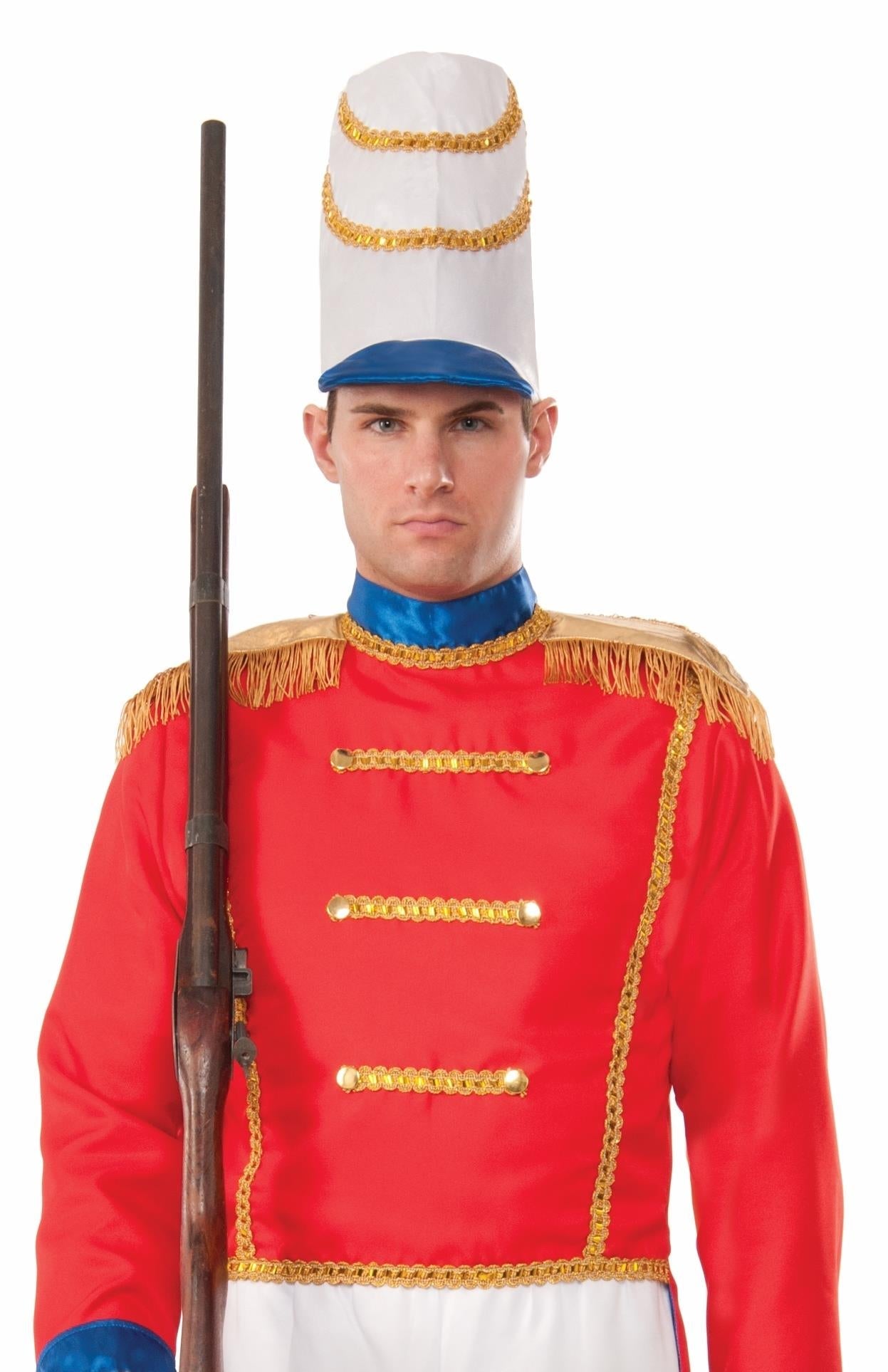 Toy Soldier Nut Cracker Christmas Adult Costume by HalloweenStore.com