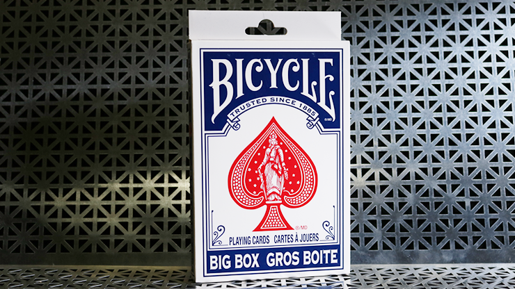 Big Bicycle Cards (Jumbo Bicycle Cards, Blue) by Murphy's Magic Supplies, Inc.