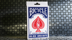 Big Bicycle Cards (Jumbo Bicycle Cards, Blue) by Murphy's Magic Supplies, Inc.